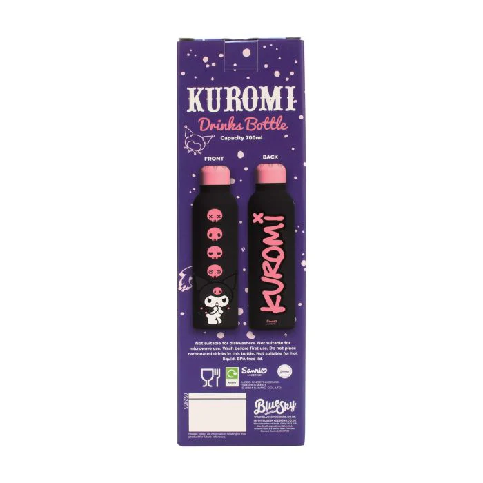 Hello Kitty and Friends Kuromi Bottle 24cm - Image 3