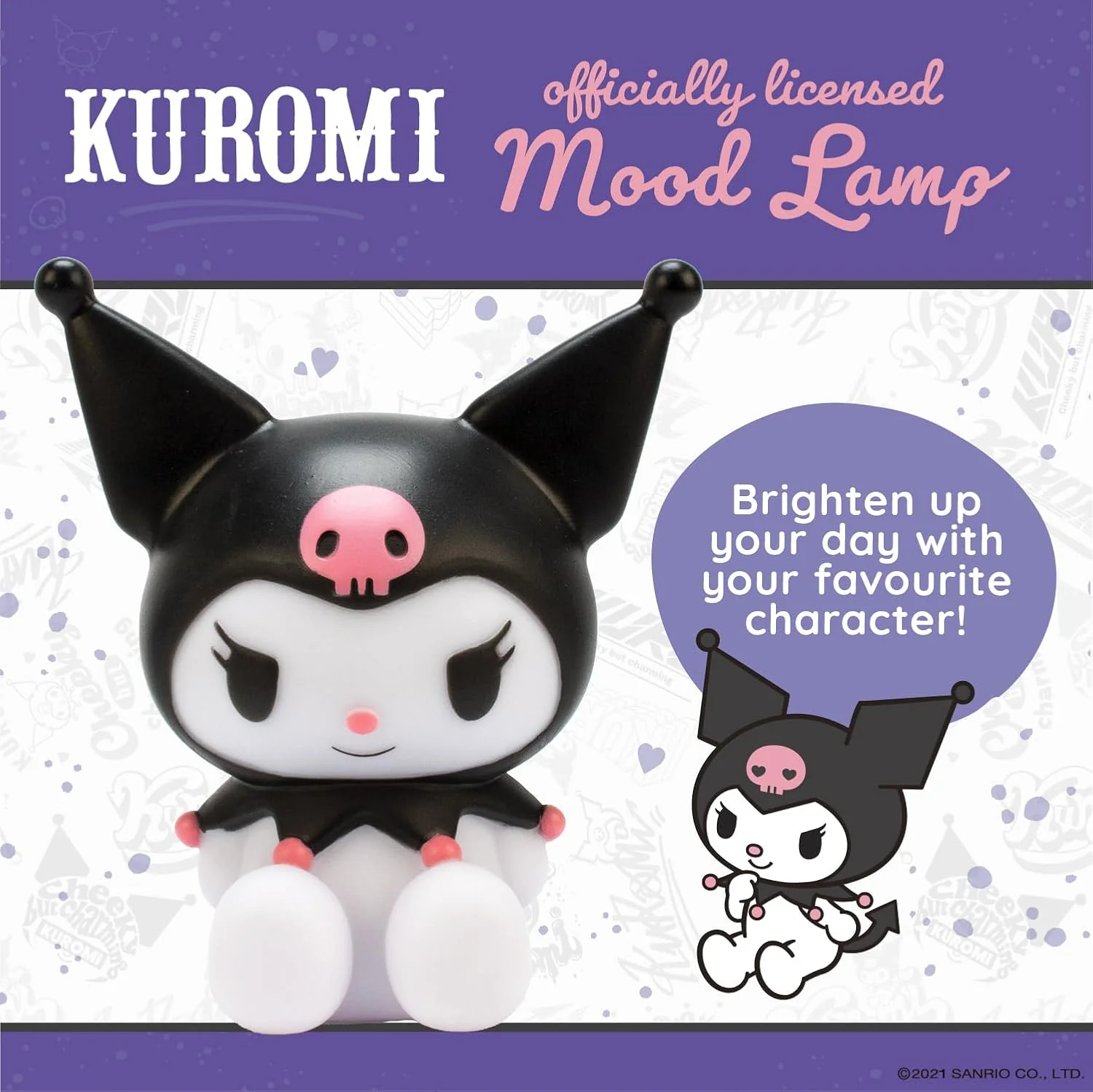 Hello Kitty and Friends Kuromi Mood Light - Image 6