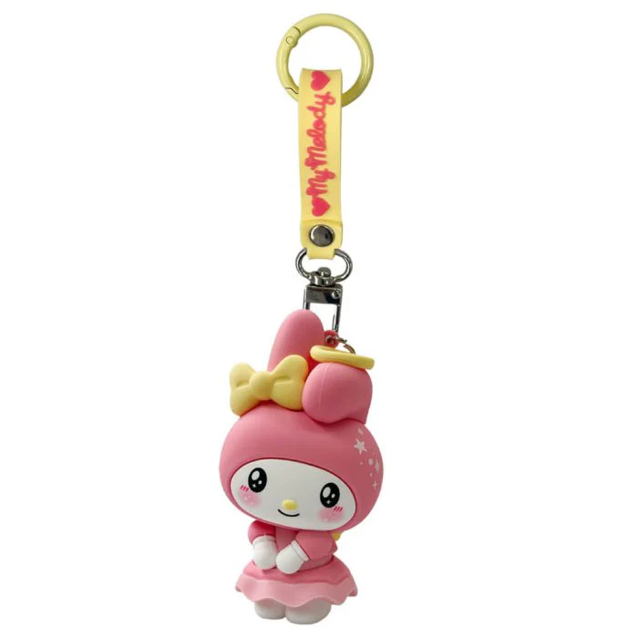 Hello Kitty and Friends -Kuromi & My Melody Angel & Devil Collector Figurine Bag Clips - Image 7
