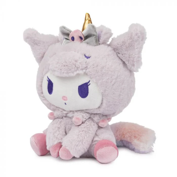 Hello Kitty and Friends - Kuromi Small Unicorn Plush 20cm - Image 4