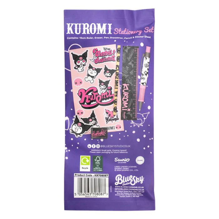 Hello Kitty and Friends Kuromi Stationery Set - Image 2