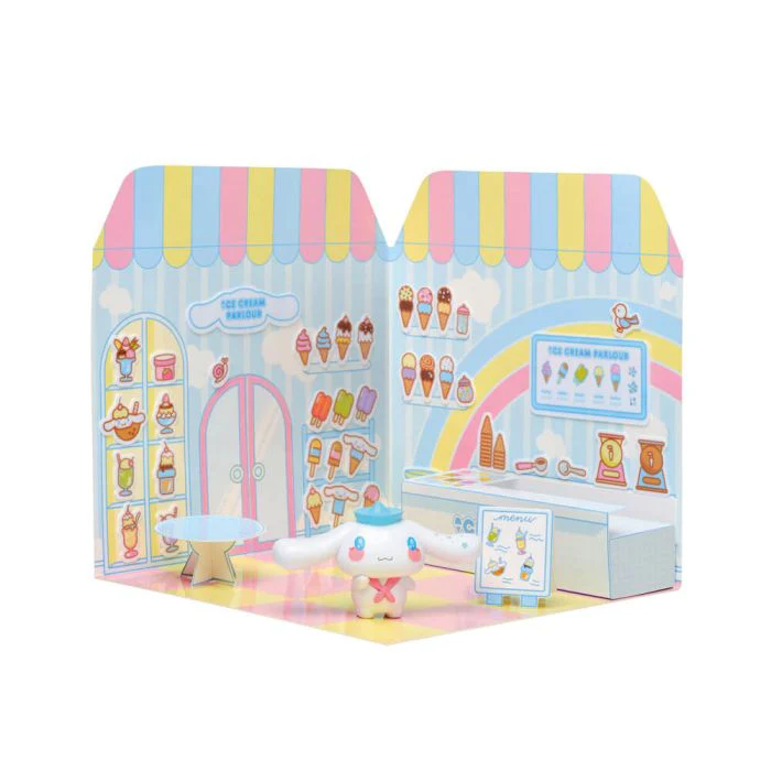 Hello Kitty and Friends Sticker House Cinnamoroll Ice Cream Parlour 20.5cm - Image 3