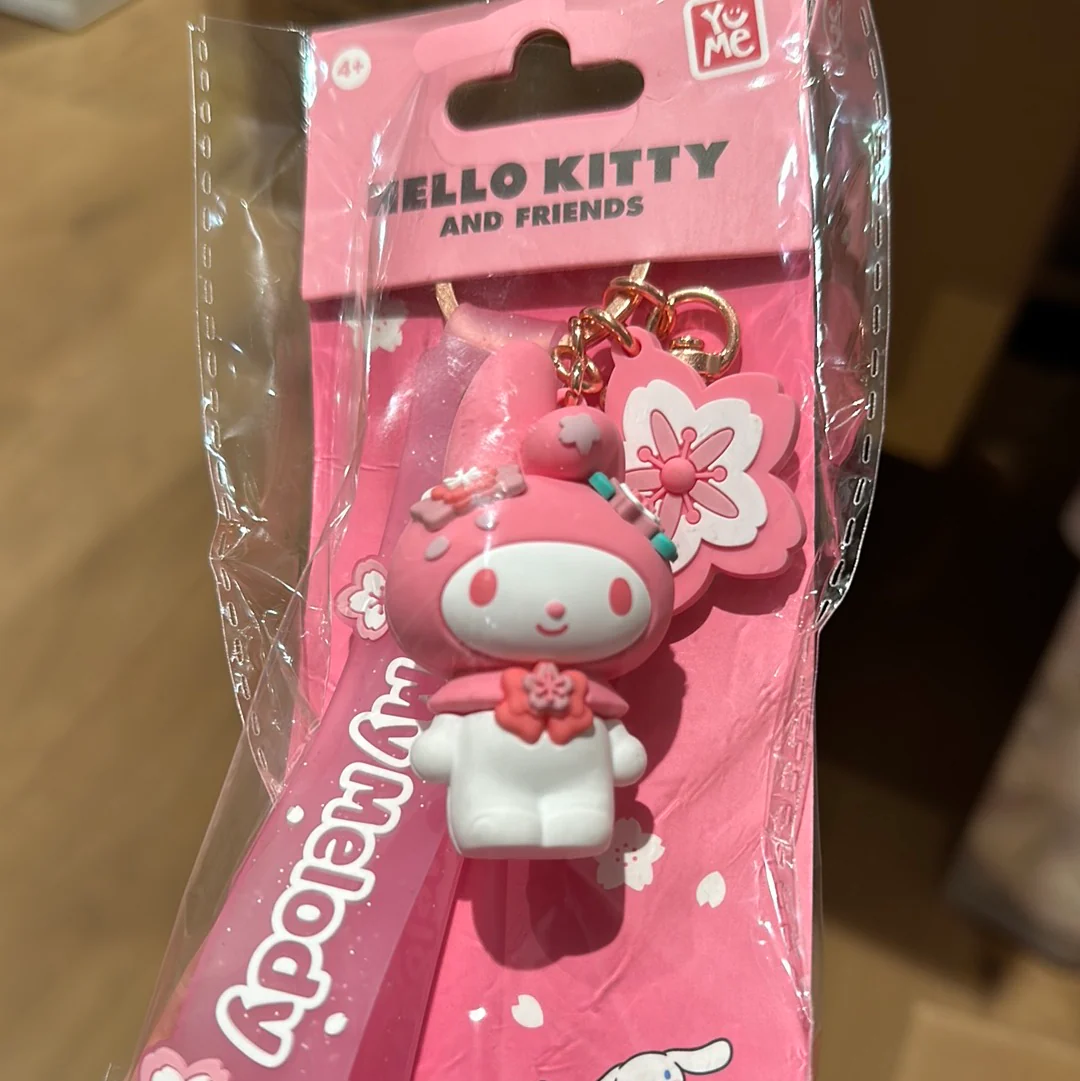 Hello Kitty - Keychain w/Hand Strap - Sakura My Melody - Image 2