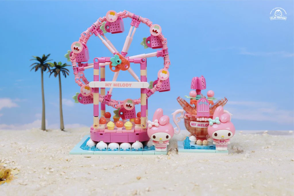 Hello Kitty - YuMe Blocks Summer Wunderland - My Melody Ferris Wheel - Image 2
