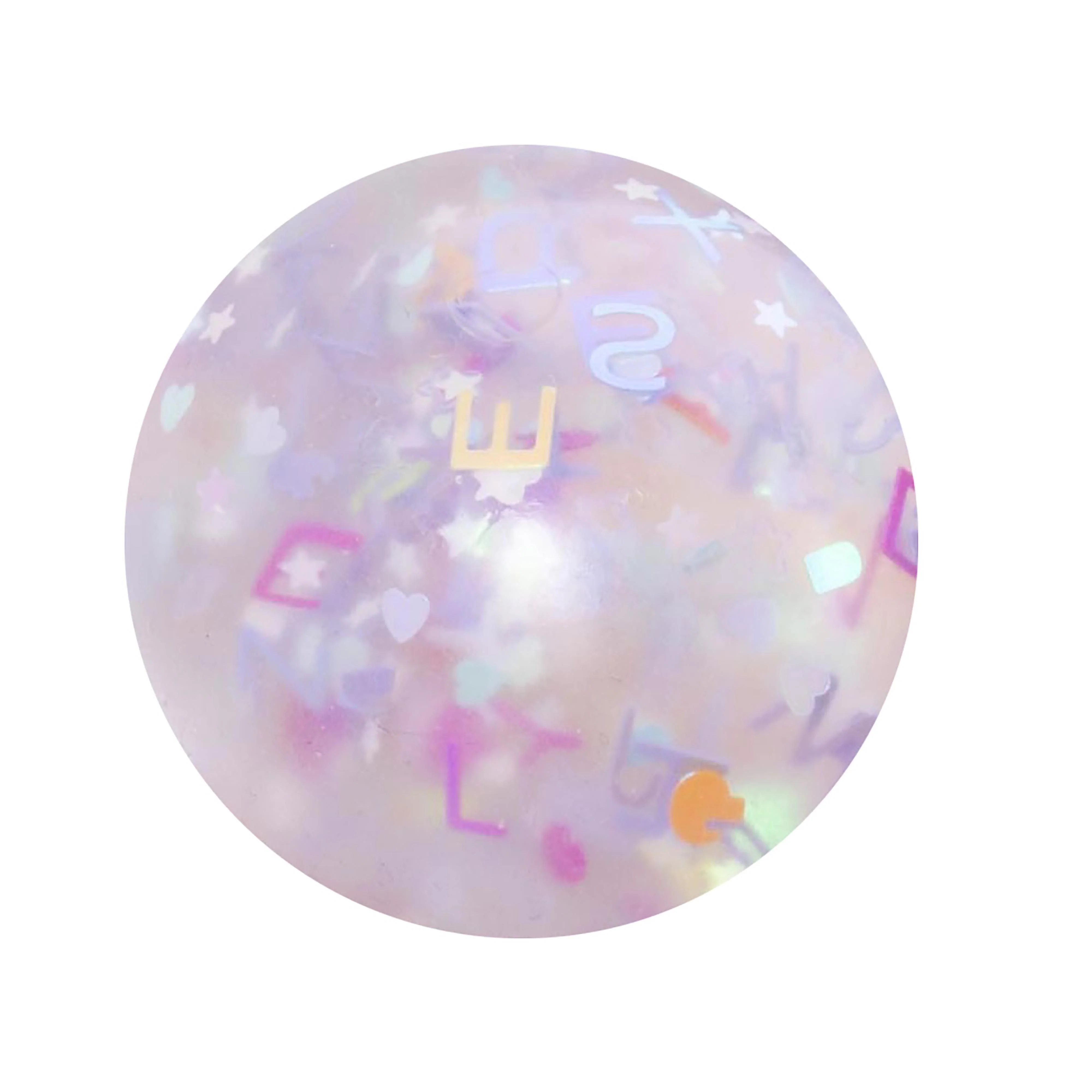 IsGift Alphabetti Confetti Squish-A-Ball Assorted 7cm - Image 5