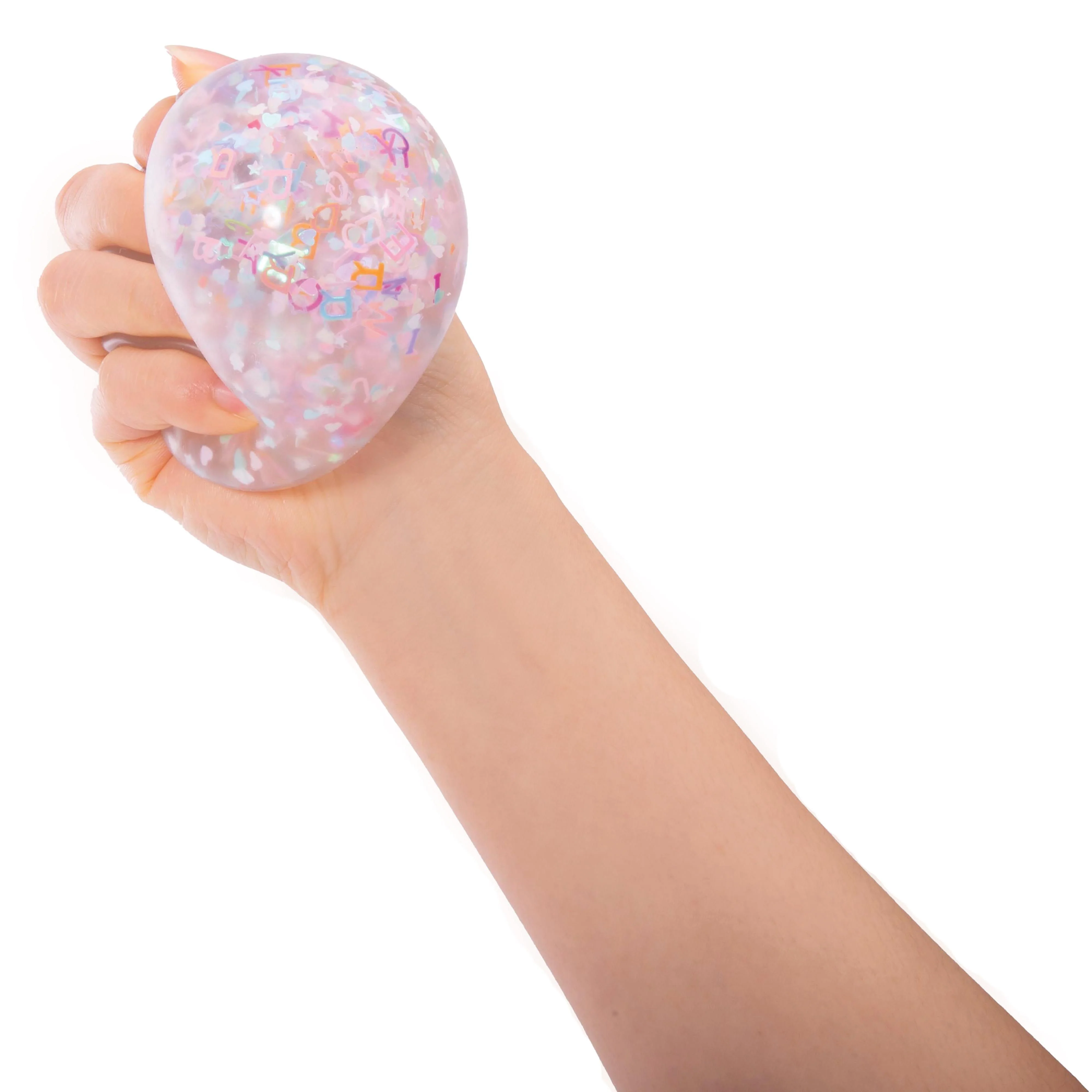 IsGift Alphabetti Confetti Squish-A-Ball Assorted 7cm - Image 6