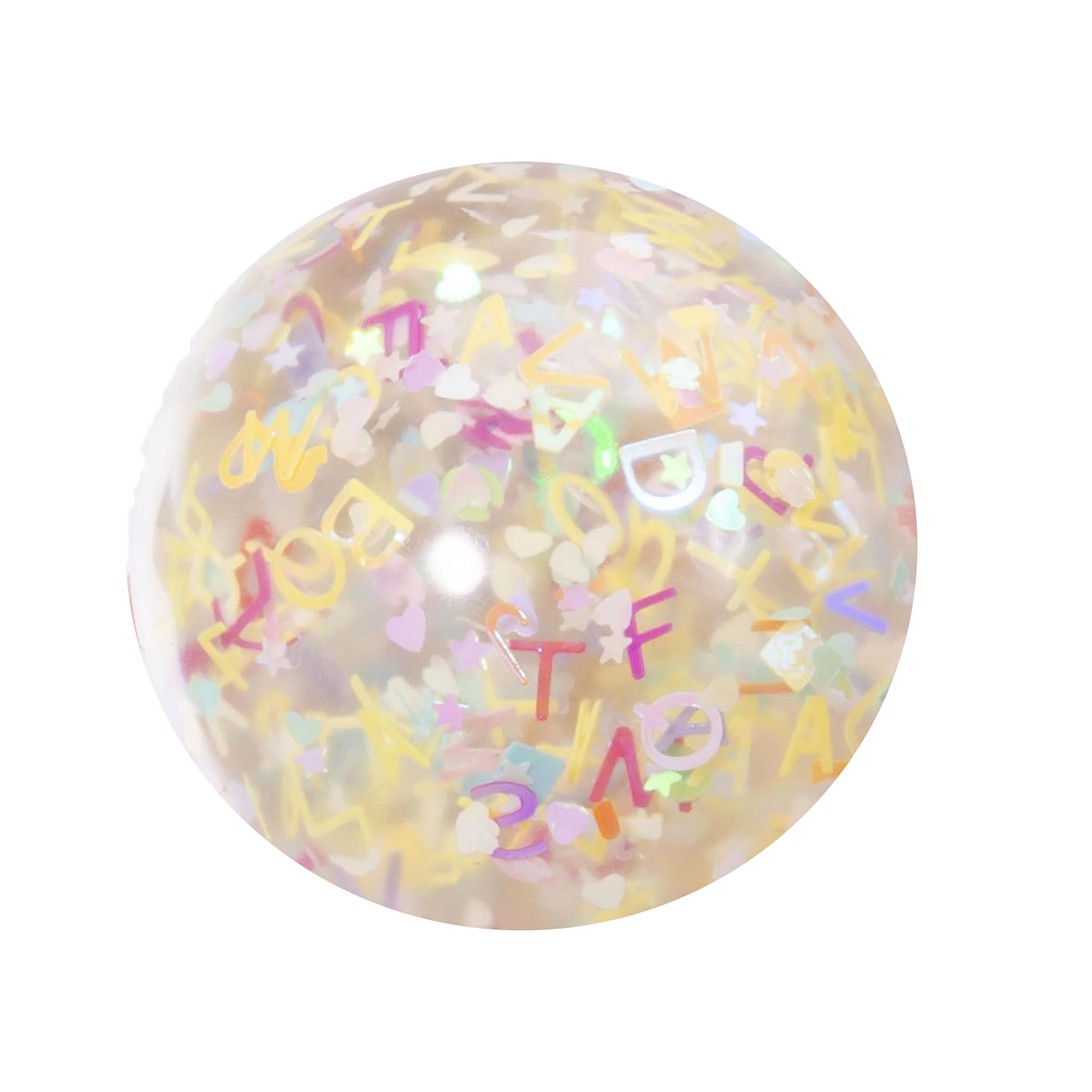 IsGift Alphabetti Confetti Squish-A-Ball Assorted 7cm - Image 7