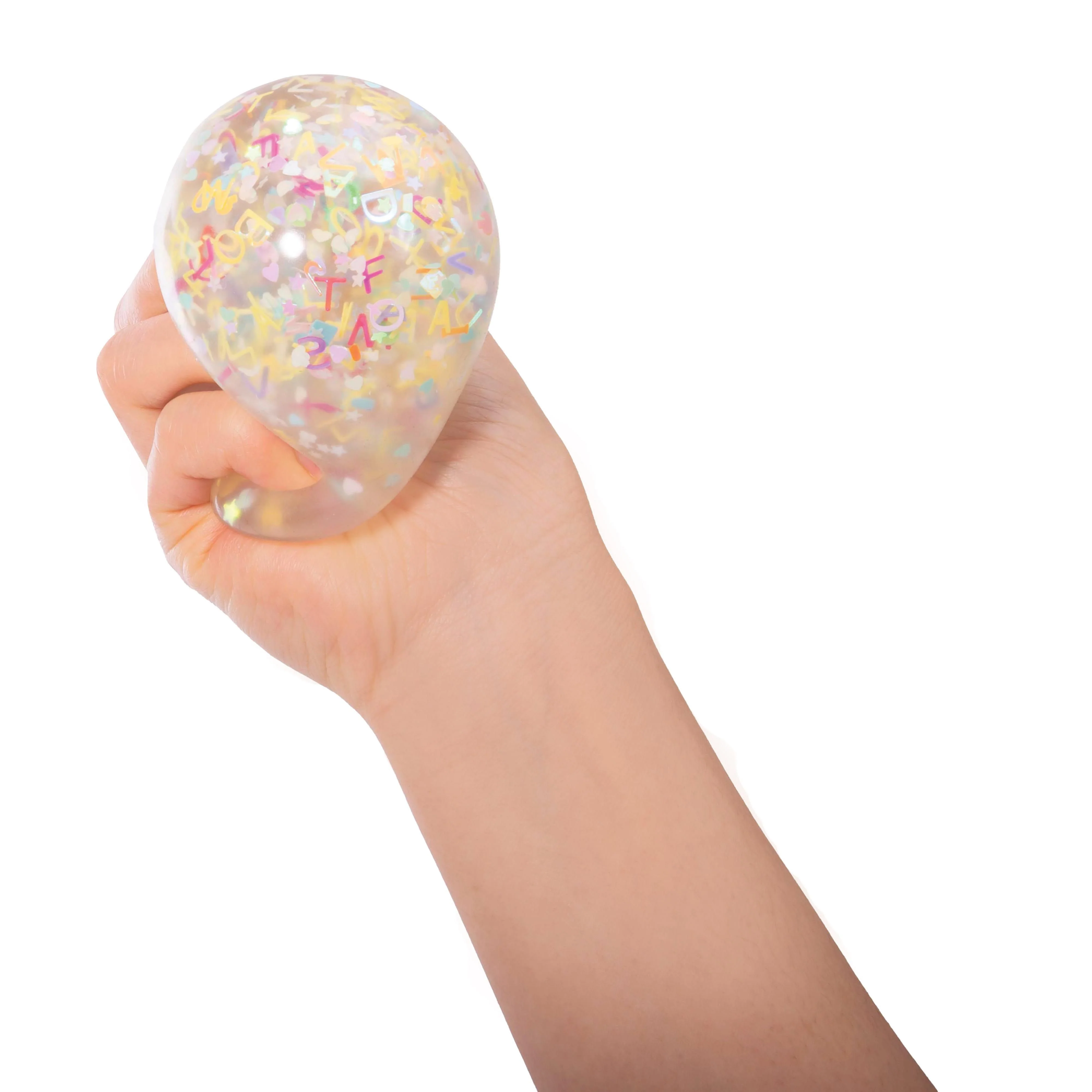 IsGift Alphabetti Confetti Squish-A-Ball Assorted 7cm - Image 8