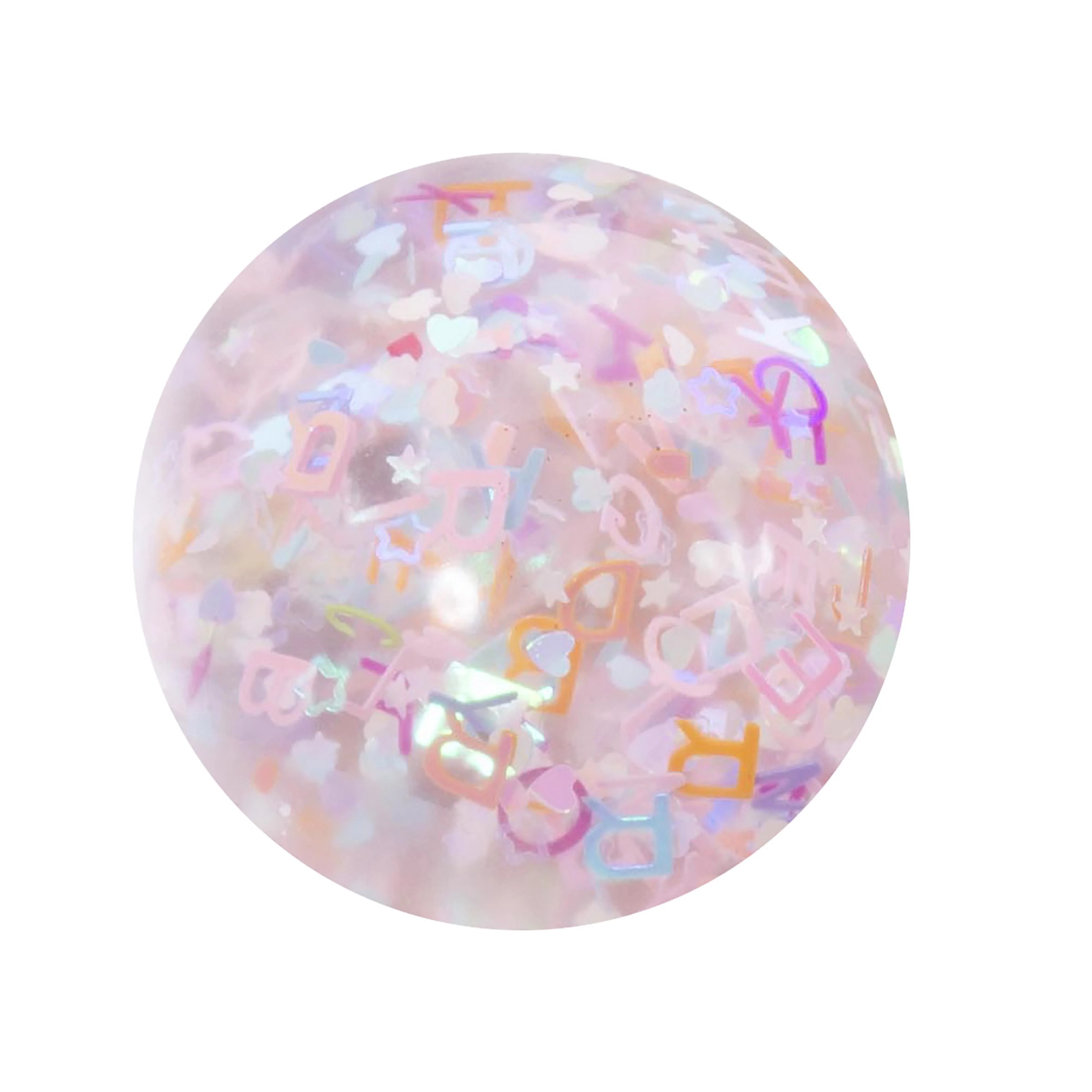 IsGift Alphabetti Confetti Squish-A-Ball Assorted 7cm - Image 9