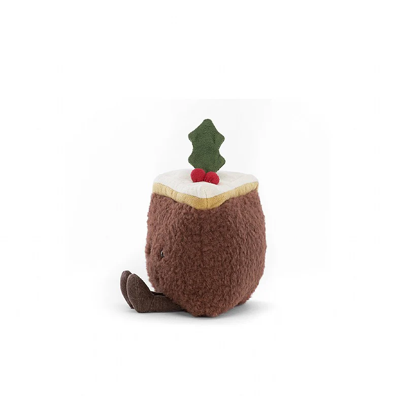 Jellycat Amuseable Slice Of Christmas Cake 10cm - Image 2