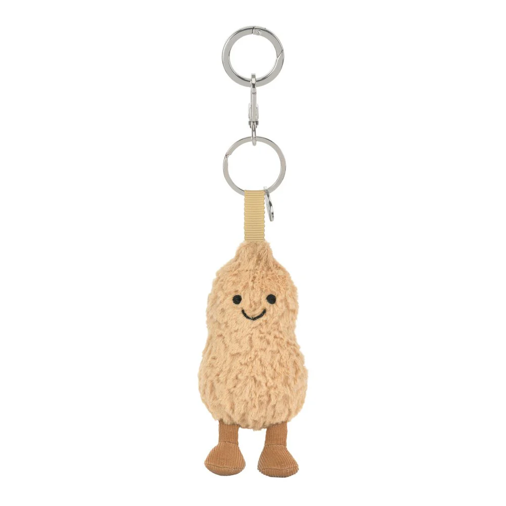 Jellycat Amuseables Peanut Bag Charm 24cm - Image 4