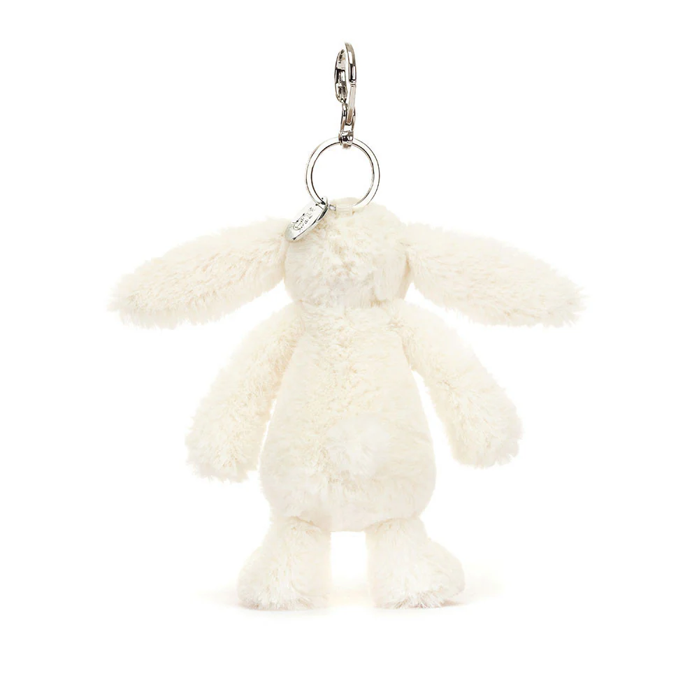 Jellycat Bag Charm Blossom Cream Bunny 'Berry' 13cm - Image 3