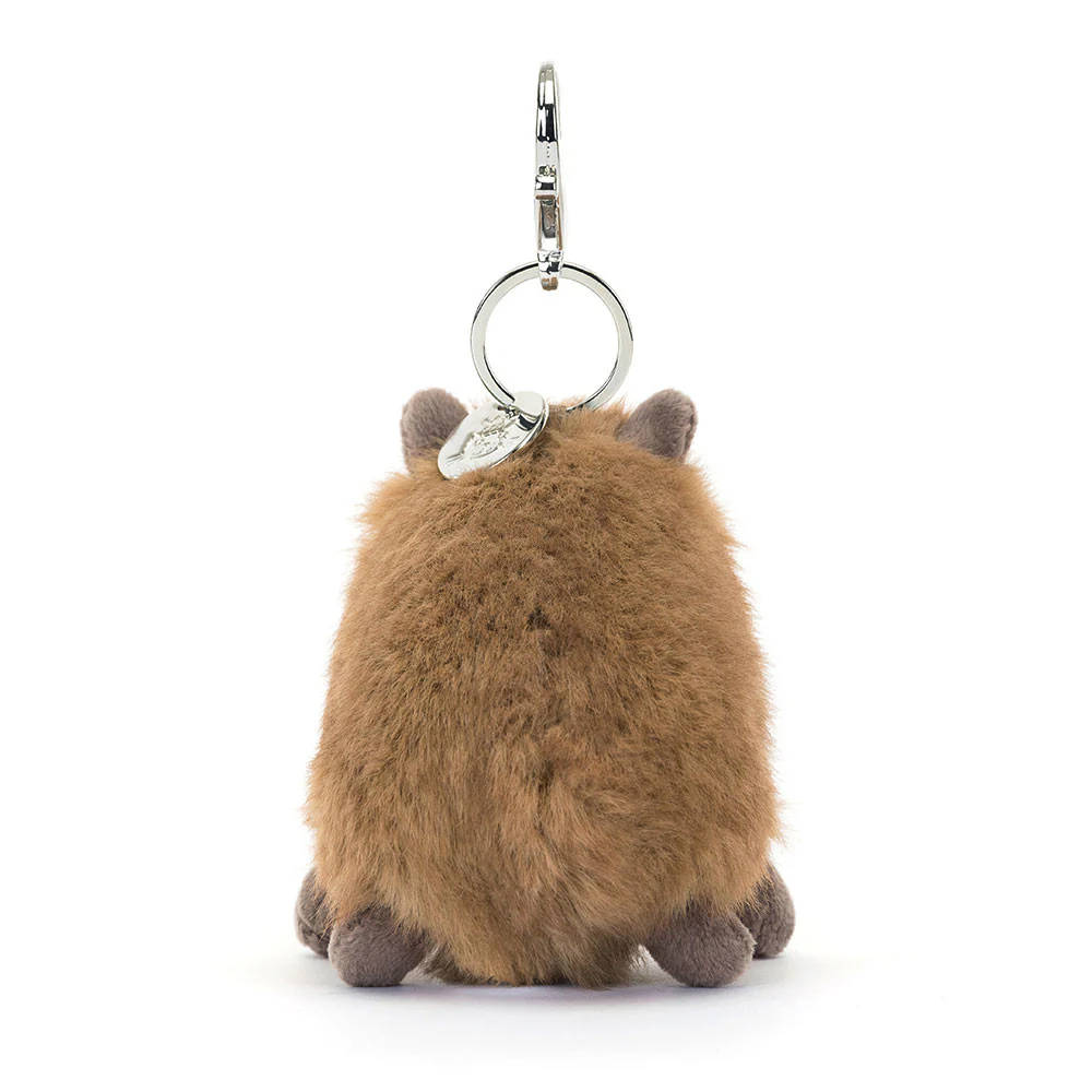 Jellycat Bag Charm Clyde Capybara 14cm - Image 3