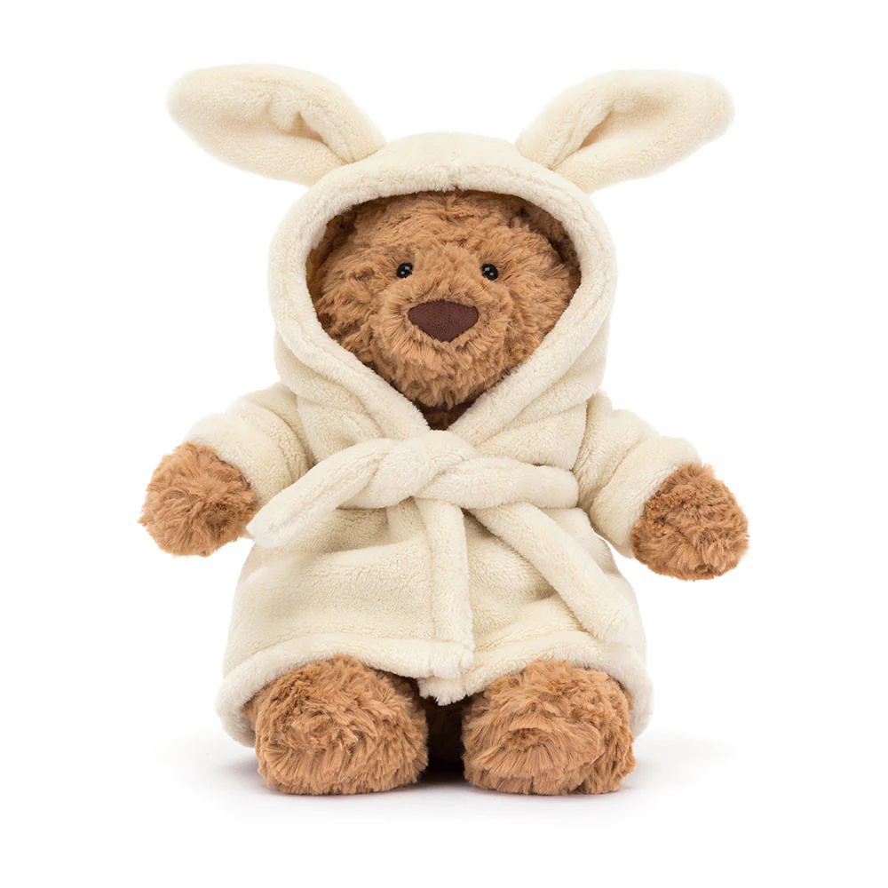 Jellycat Bartholomew Bear Bathrobe 26cm - Image 2