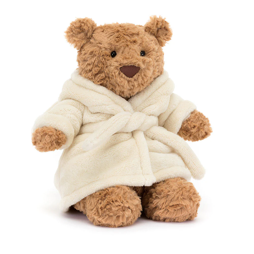 Jellycat Bartholomew Bear Bathrobe 26cm - Image 5