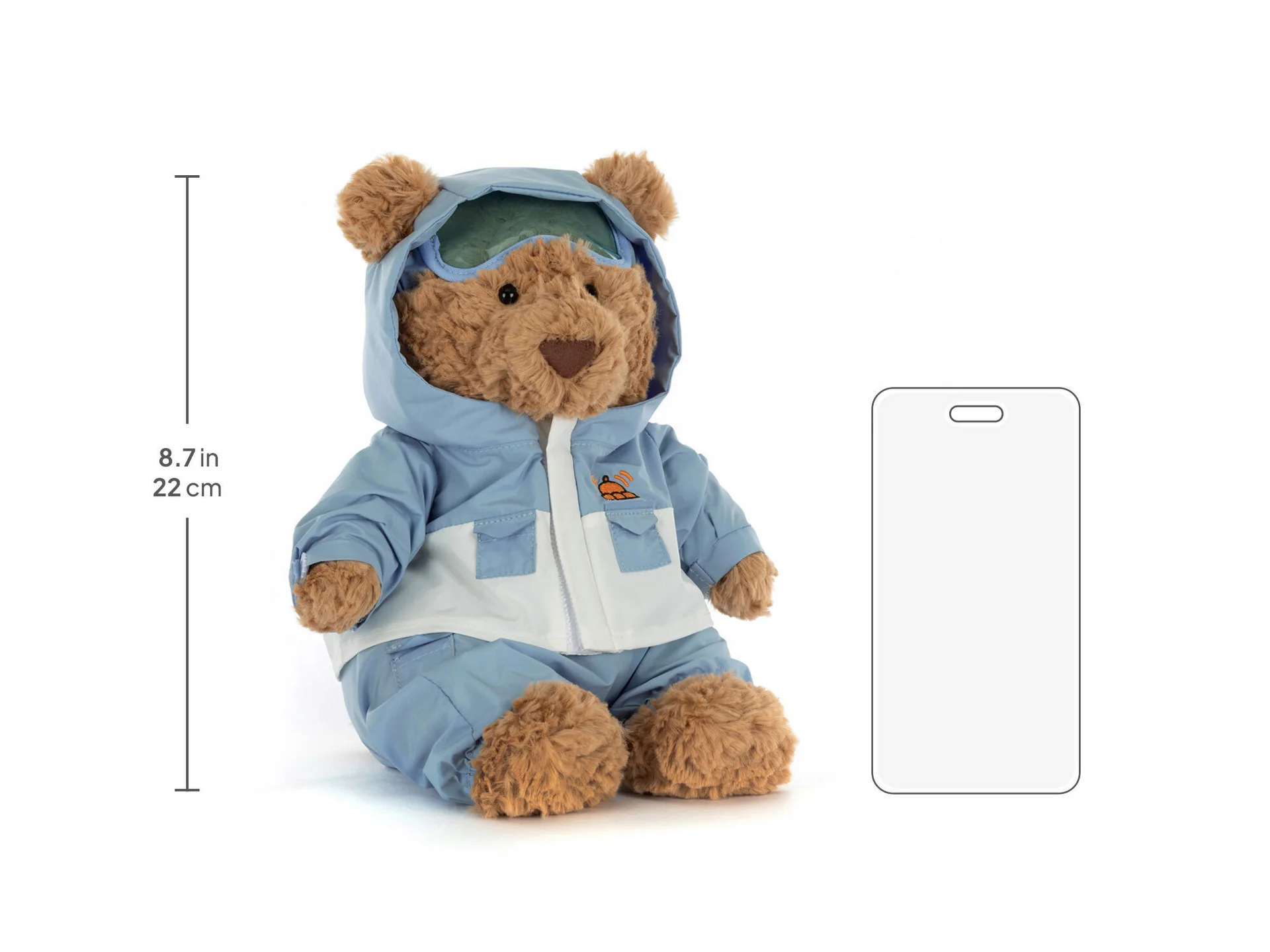 Jellycat Bartholomew Bear Snow Suit 26cm - Image 6