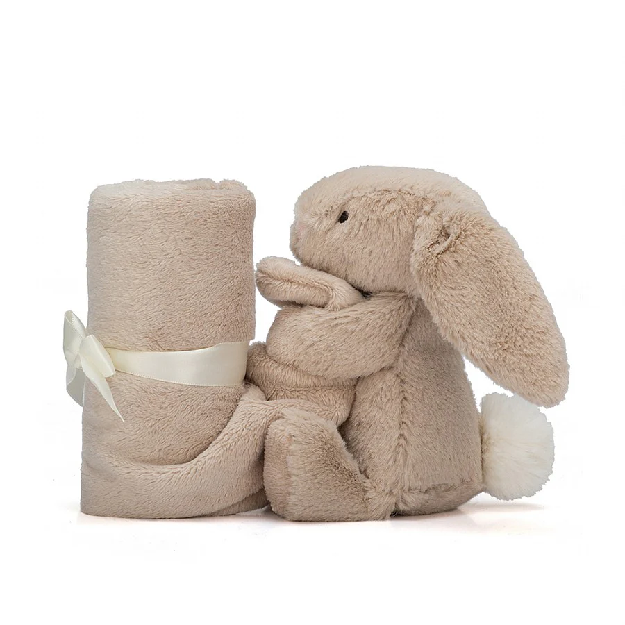 Jellycat Soother Bashful Bunny Beige 34cm - Image 3