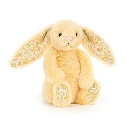 Jellycat Bashful Bunny Blossom Lemon Little (Small) 18cm