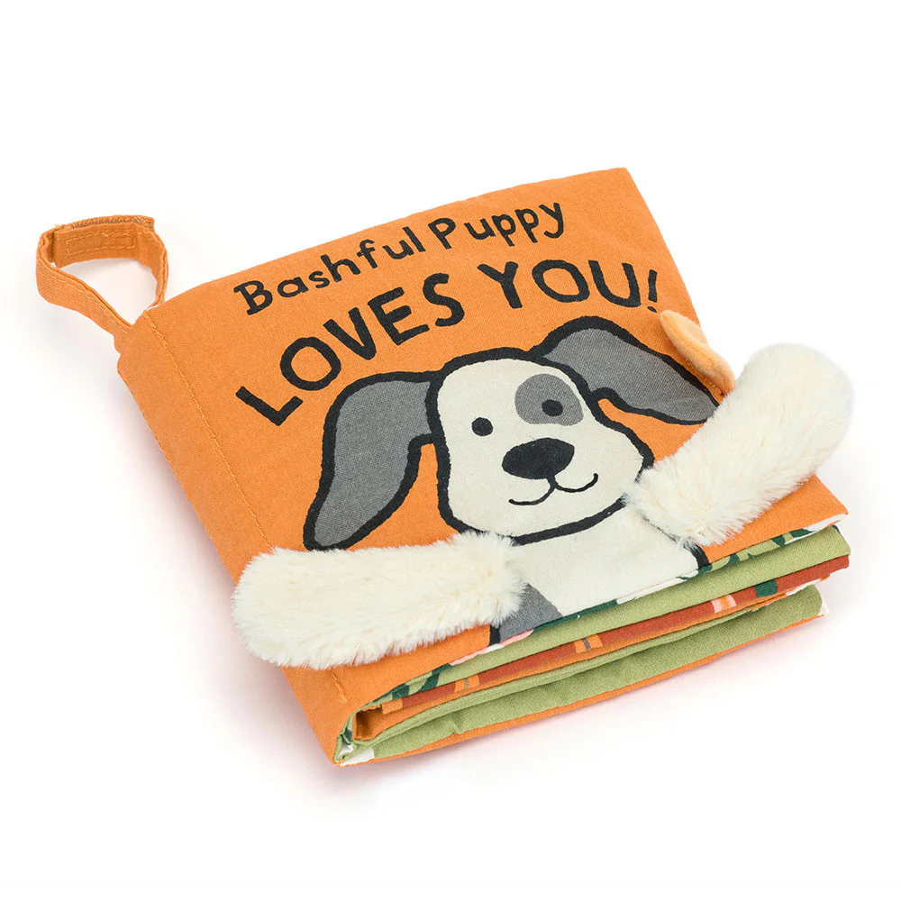 Jellycat Bashful Puppy Loves You Book - Image 3