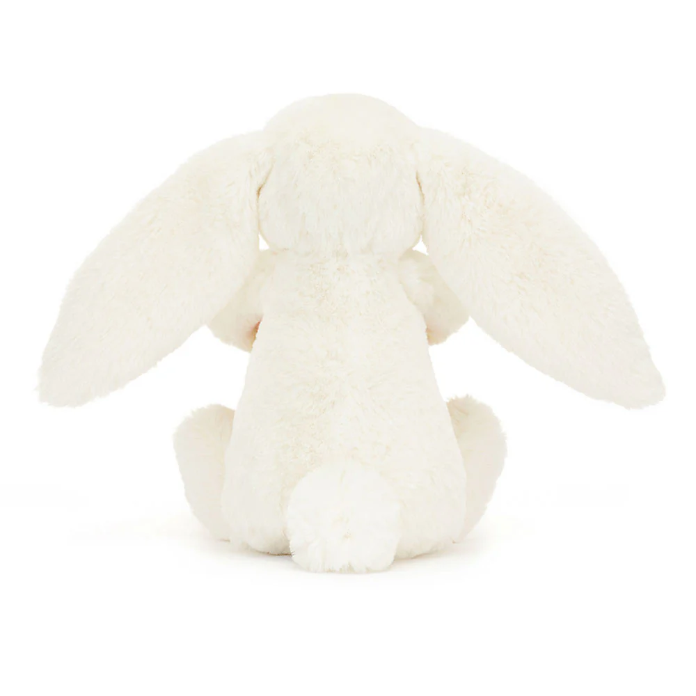Jellycat Bashful Bunny with Present Little 18cm - Image 3