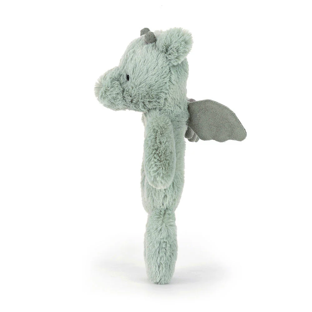 Jellycat Ring Rattle Bashful Dragon 18cm - Image 2