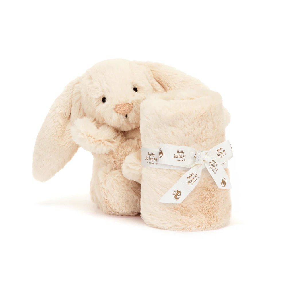 Jellycat Bashful Luxe Bunny Willow Soother 34cm - Image 2