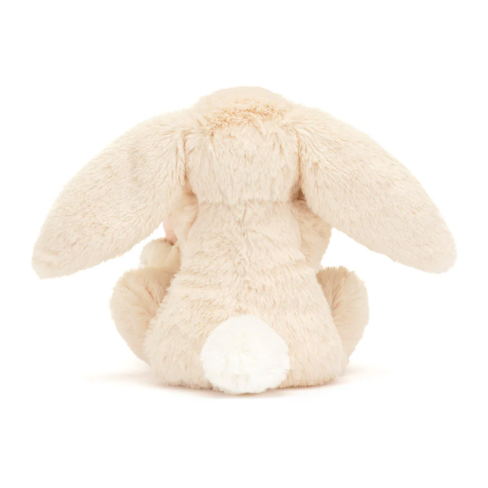 Jellycat Bashful Luxe Bunny Willow Soother 34cm - Image 4