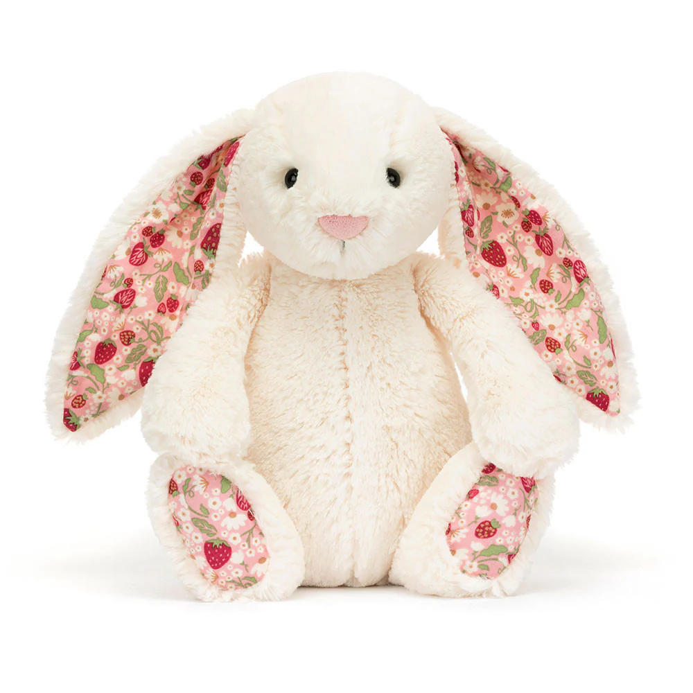 Jellycat Blossom Cream Bunny 'Berry' Original (Medium) 31cm - Image 4