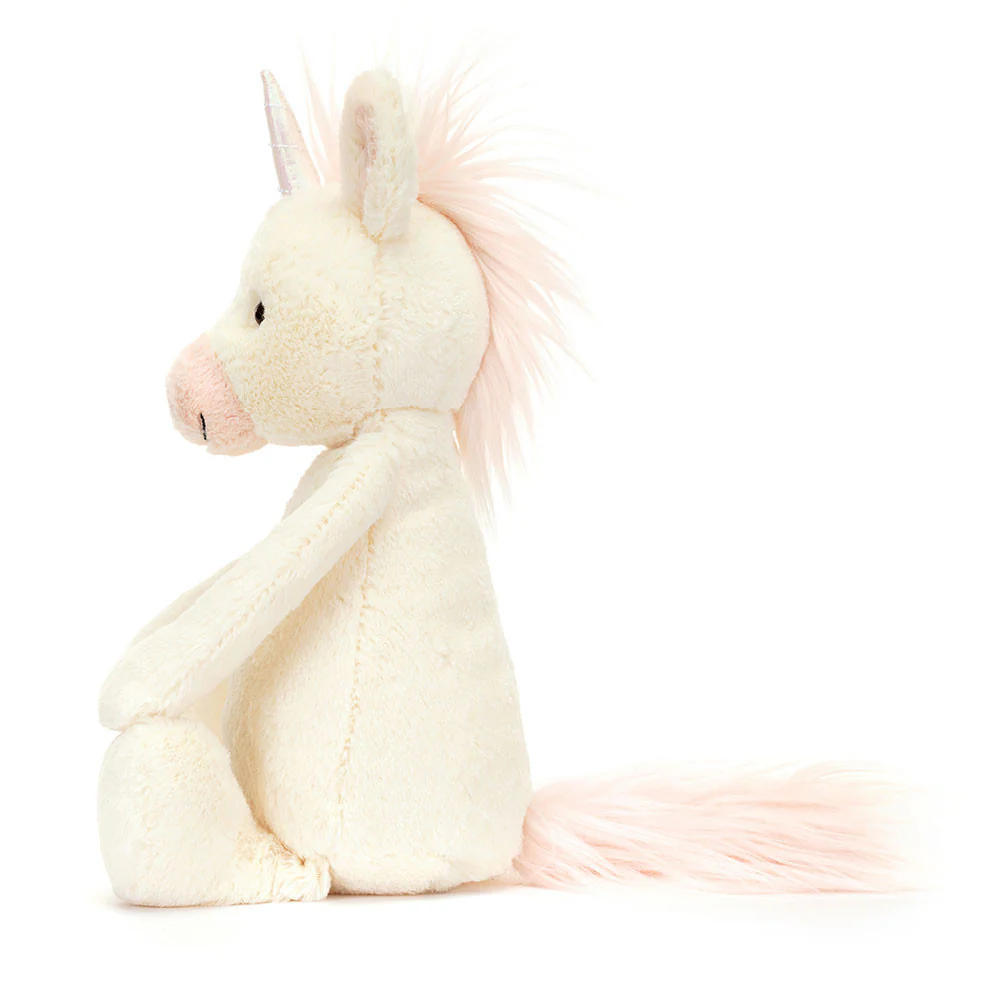Jellycat Bashful Unicorn Original (Medium) 31cm - Image 3