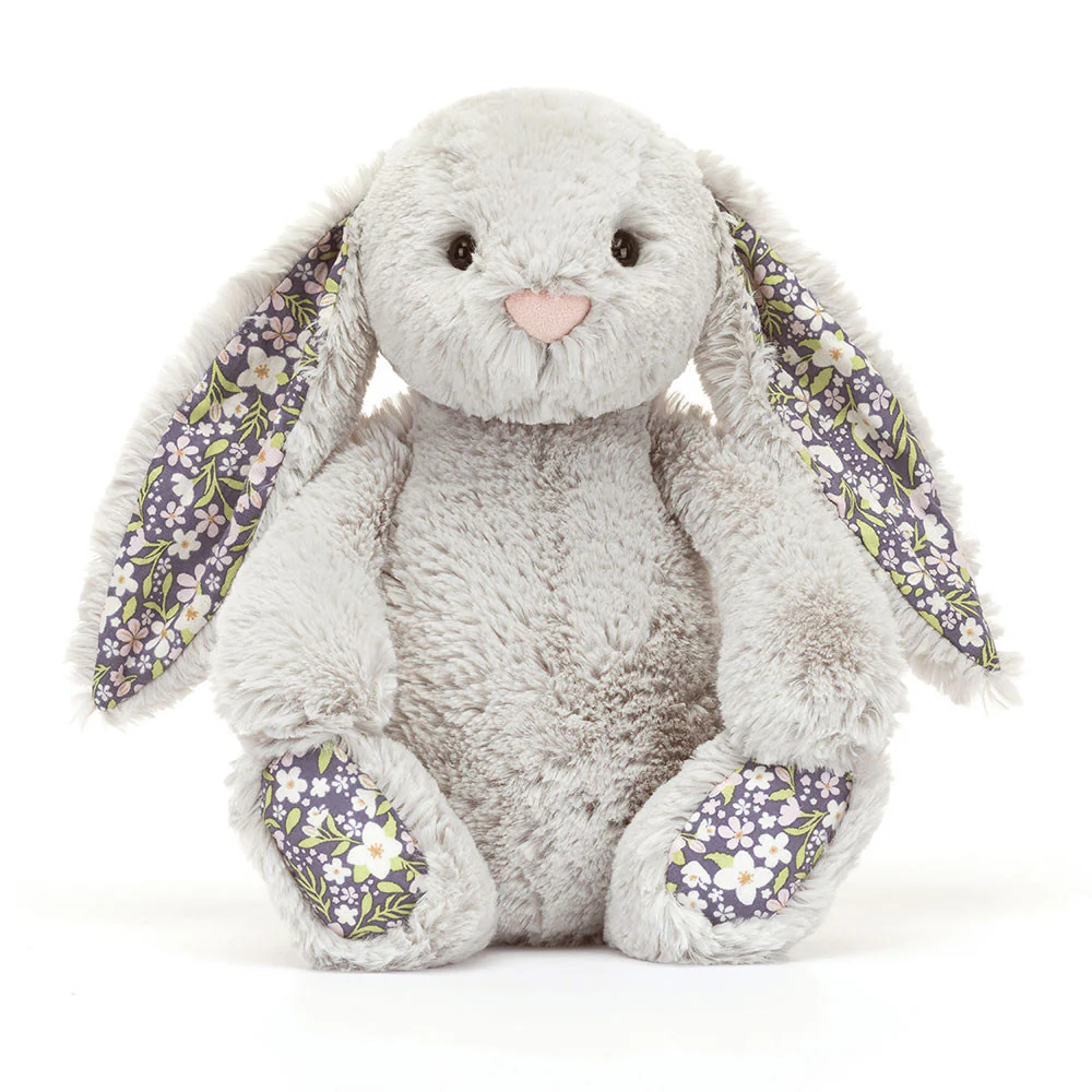 Jellycat Blossom Silver Bunny 'Bloom' Original (Medium) 31cm - Image 4
