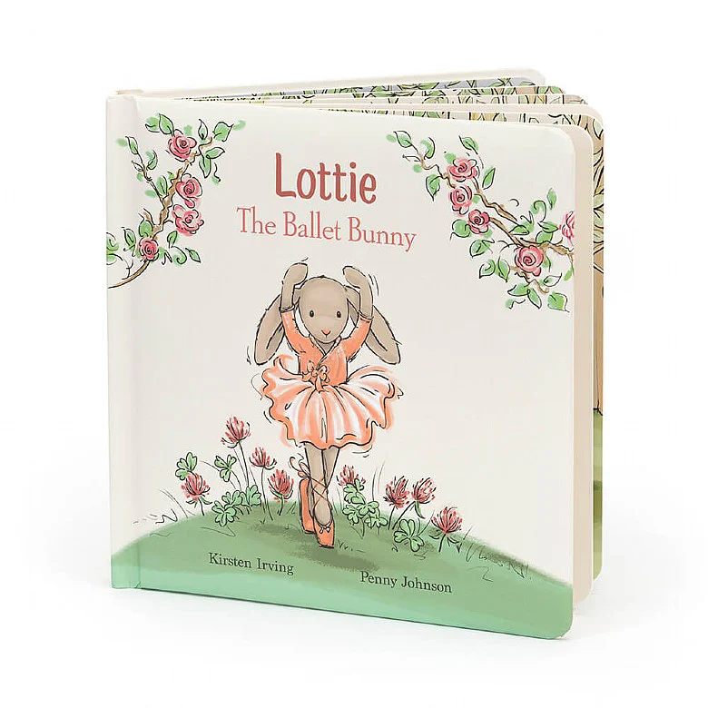 Jellycat Book Lottie The Ballet Bunny Book 19cm - Image 2