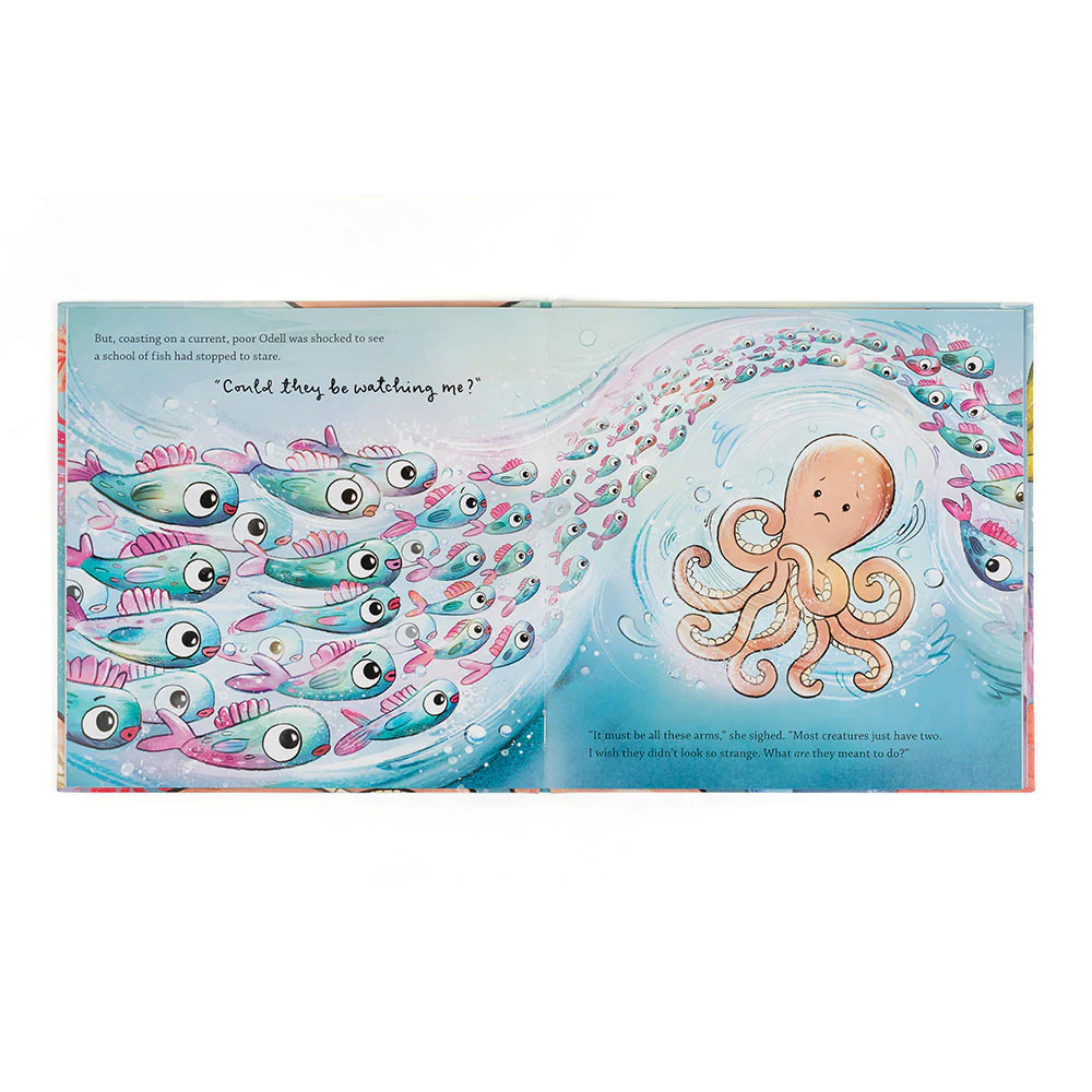Jellycat Book Odell's Amazing Arms 25cm - Image 3
