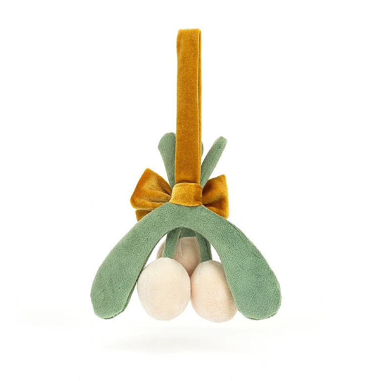 Jellycat Christmas Amuseable Mistletoe 17cm - Image 3