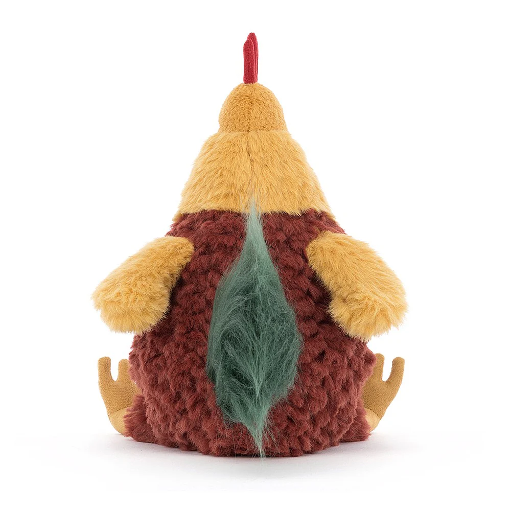 Jellycat Cluny Cockerel Chicken 22cm - Image 3