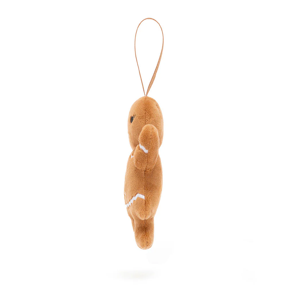 Jellycat Christmas Festive Folly Gingerbread Ruby 10cm - Image 3