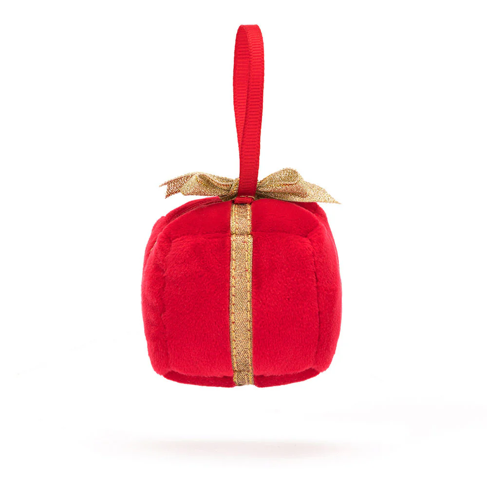 Jellycat Christmas Festive Folly Present 13cm - Image 3