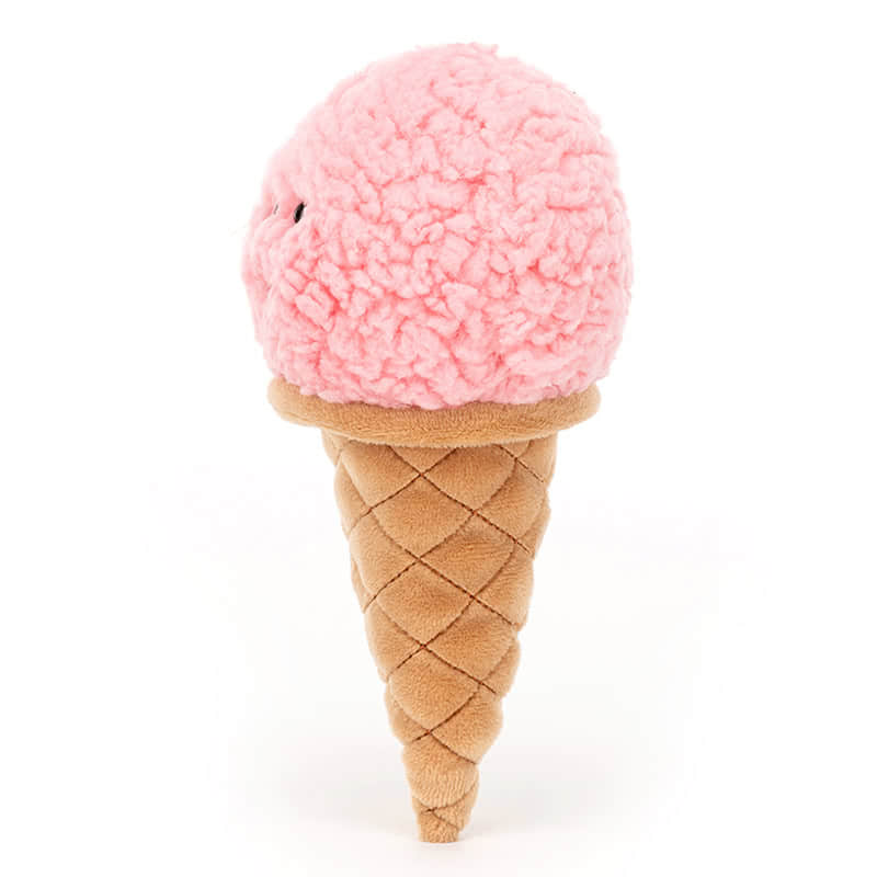 Jellycat Irresistible Ice Cream / Icecream Strawberry 18cm - Image 3