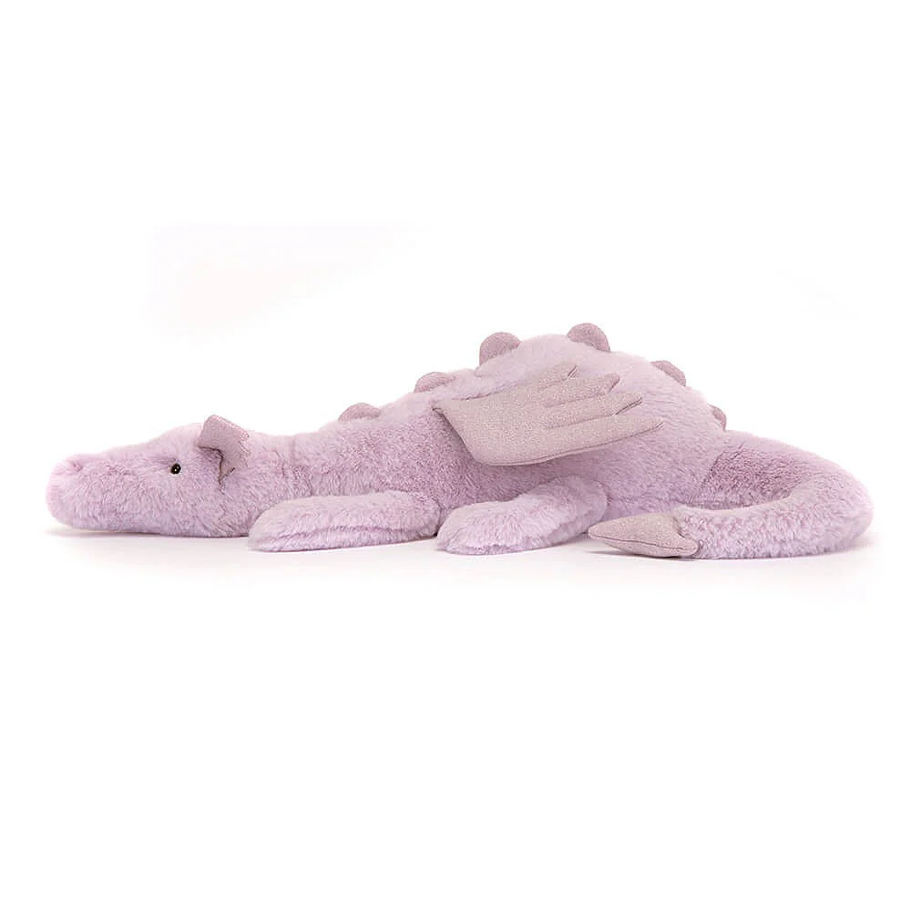 Jellycat Lavender Dragon Little 28cm - Image 2