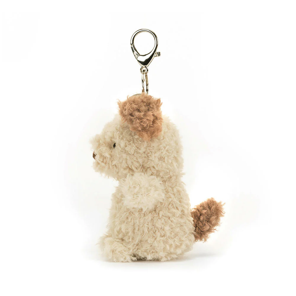 Jellycat Little Pup Bag Charm 17cm - Image 2