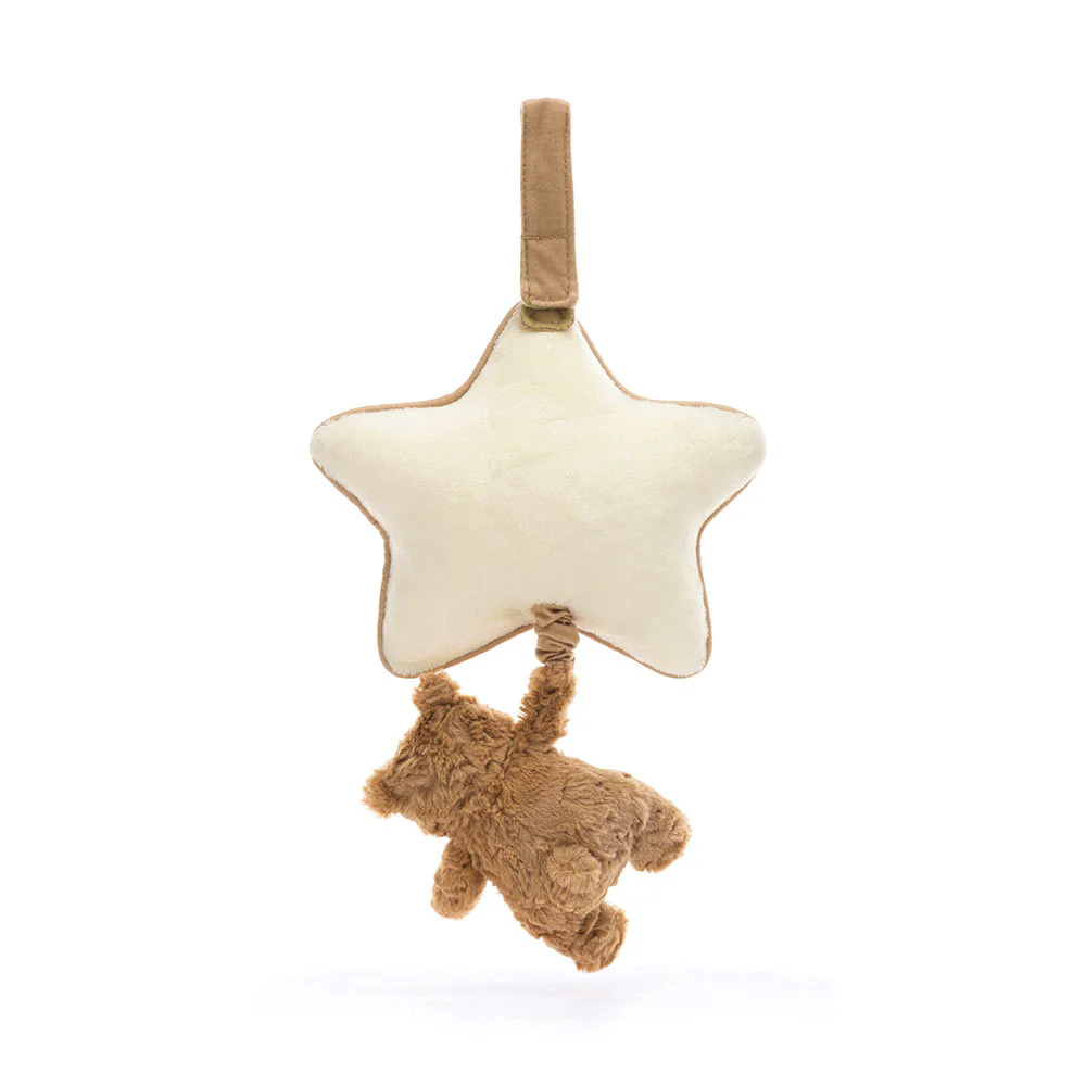 Jellycat Musical Pull Bartholomew Bear 30cm - Image 3