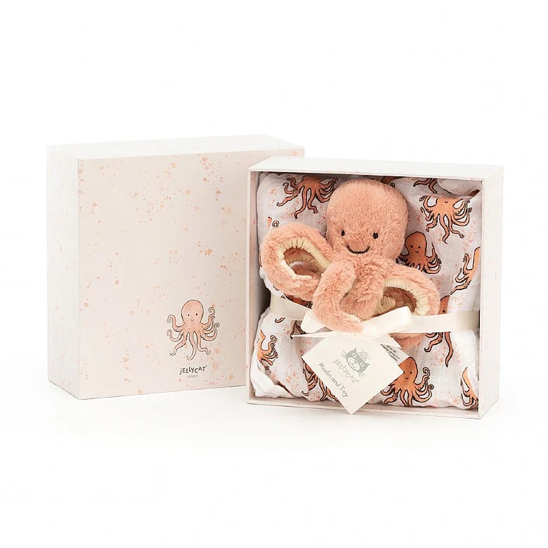 Jellycat Odell Octopus Gift Set - Image 3