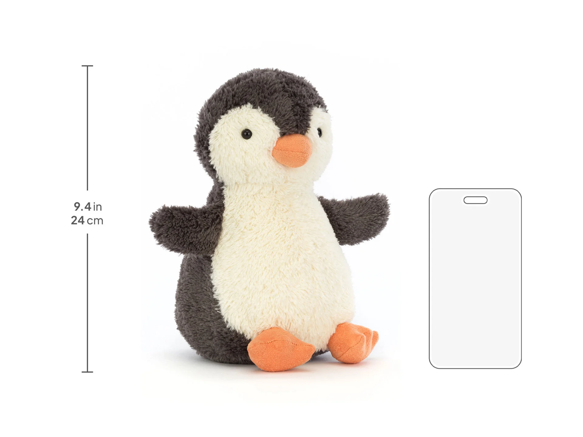 Jellycat Peanut Penguin Medium 24cm - Image 5