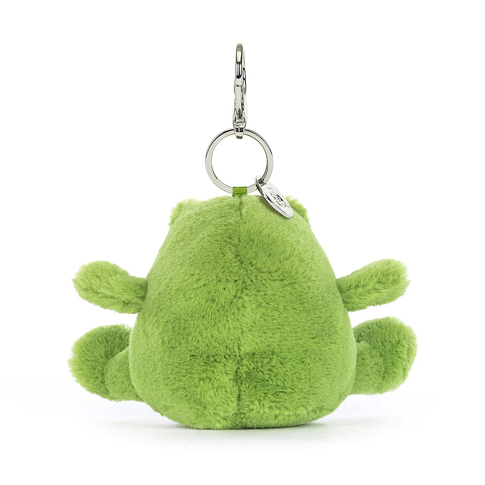 Jellycat Ricky Rain Frog Bag Charm 8cm - Image 4