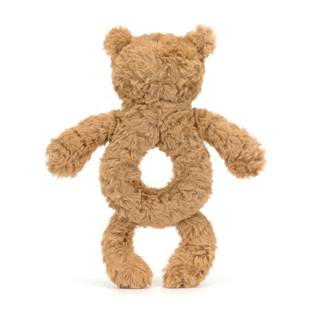 Jellycat Ring Rattle Bartholomew Bear 18cm - Image 3