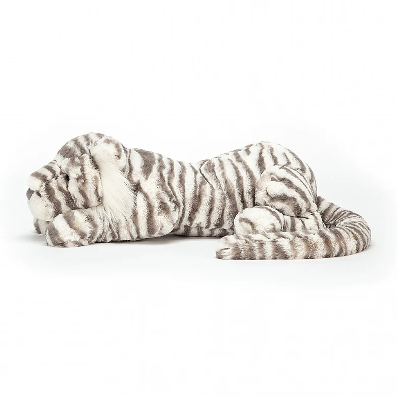Jellycat Sacha Snow Tiger Large 46cm - Image 2