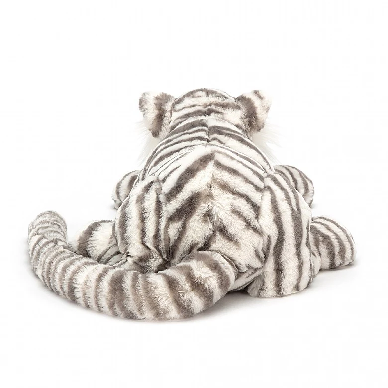 Jellycat Sacha Snow Tiger Little 29cm - Image 3