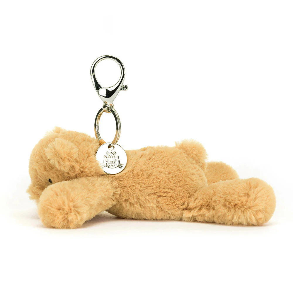 Jellycat Smudge Bear Bag Charm 13cm - Image 2