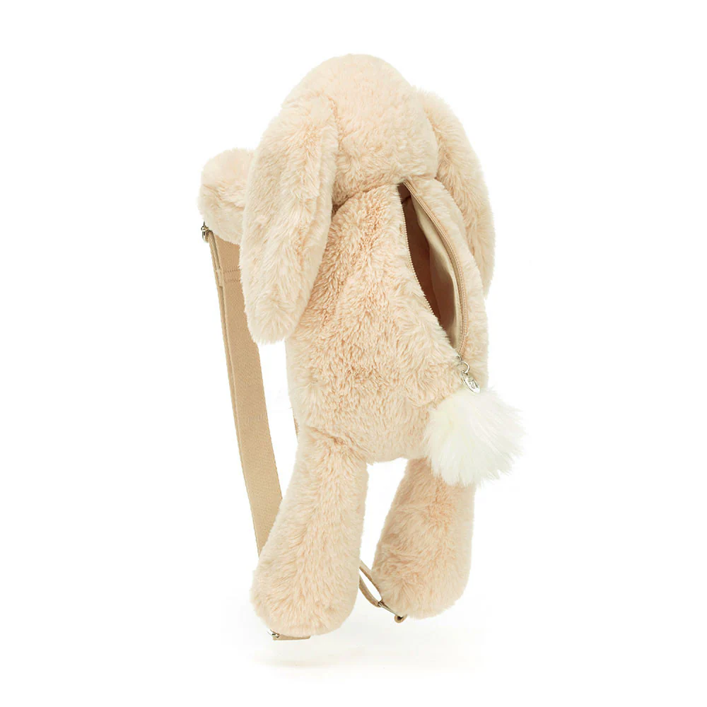 Jellycat Smudge Rabbit Backpack 43cm - Image 4