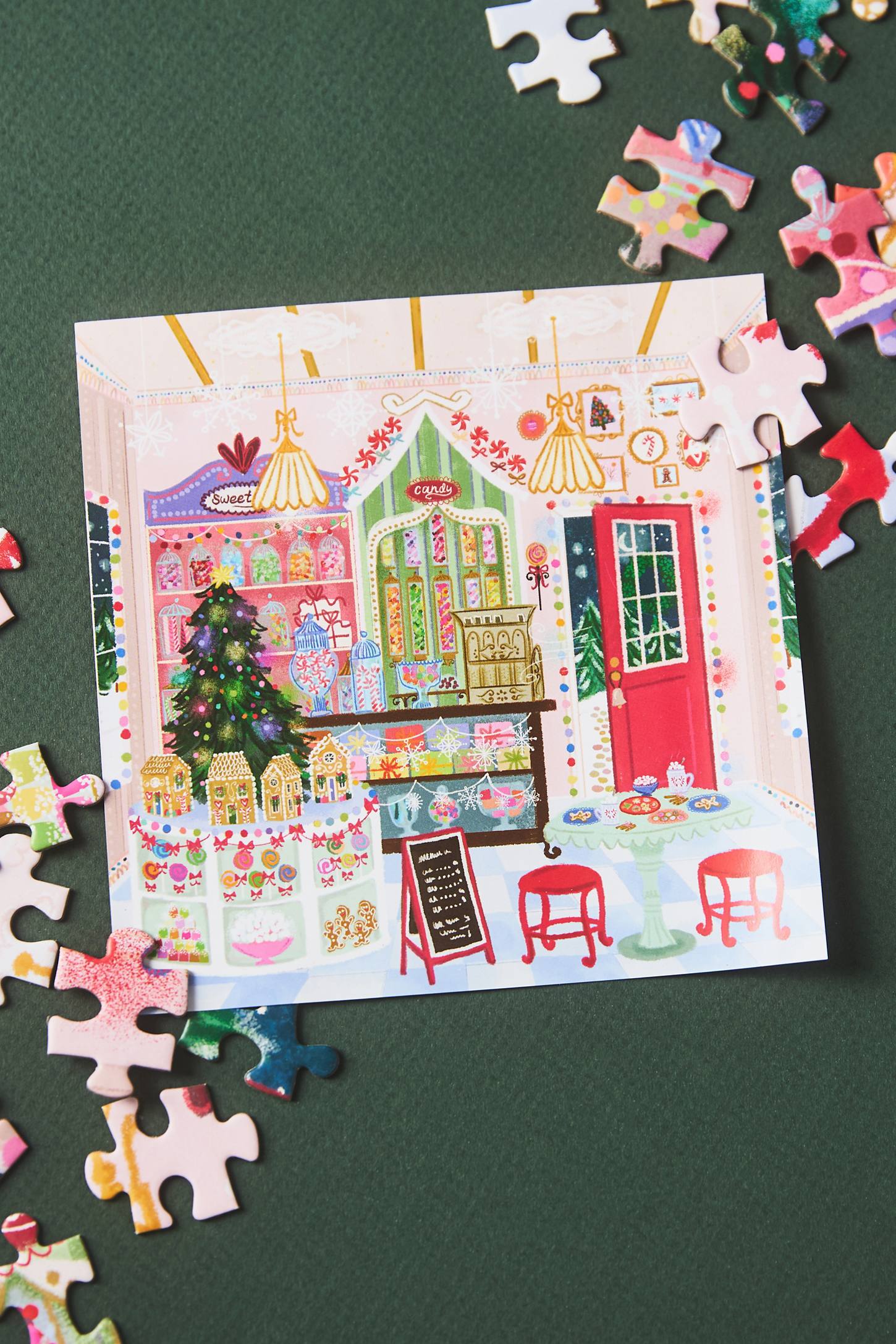 Galison Joy Laforme Gingerbread Cottage Puzzle 500pcs Multi-Coloured 50.8x50.8x0.2cm - Image 3