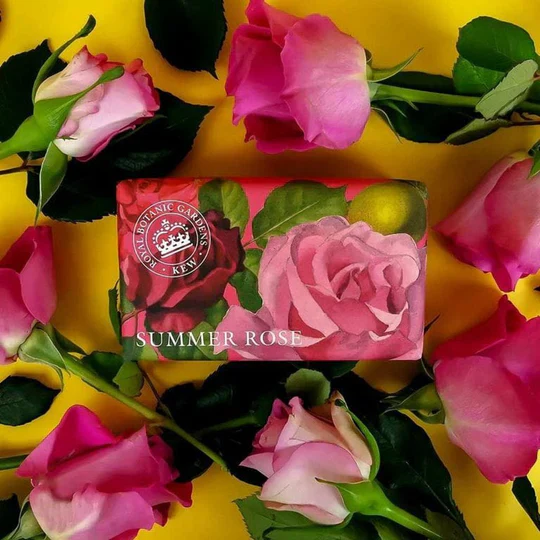 Kew Summer Rose Soap Bar (240g) - Image 2